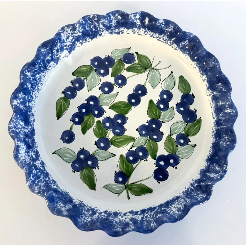 Mesa International Blueberry Pie Plate 10